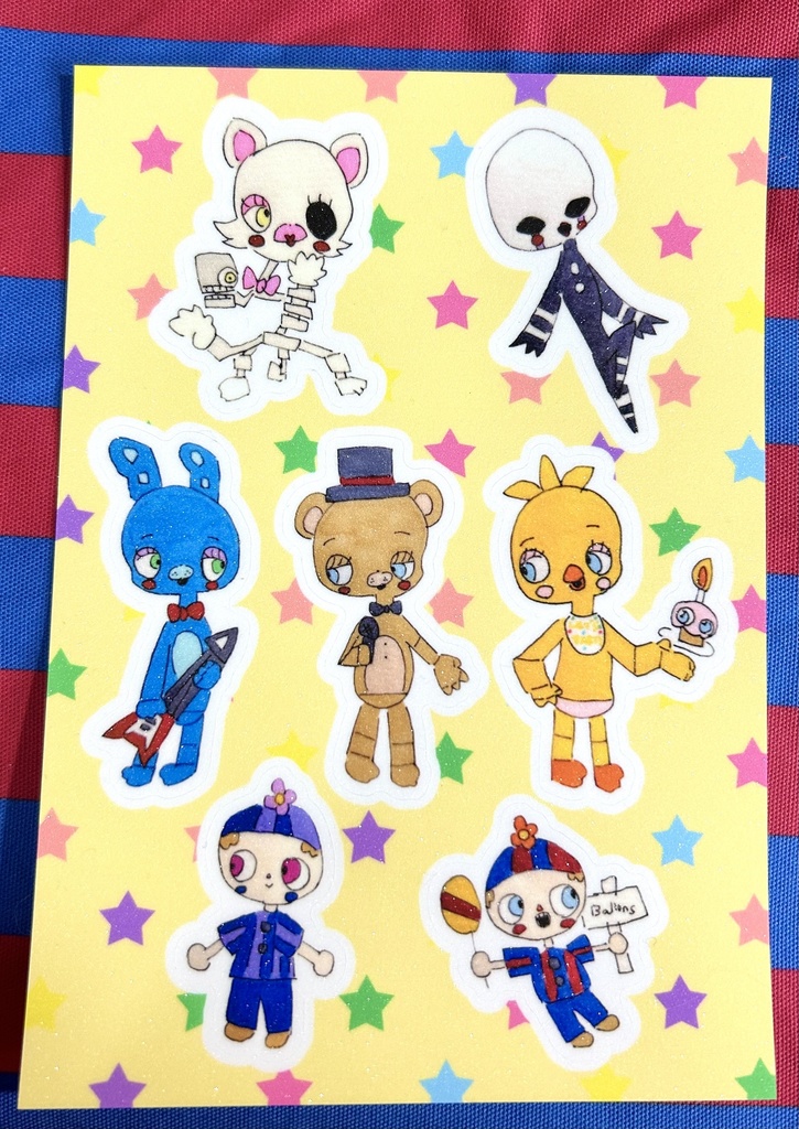 ACN トイシリーズキラキラシール