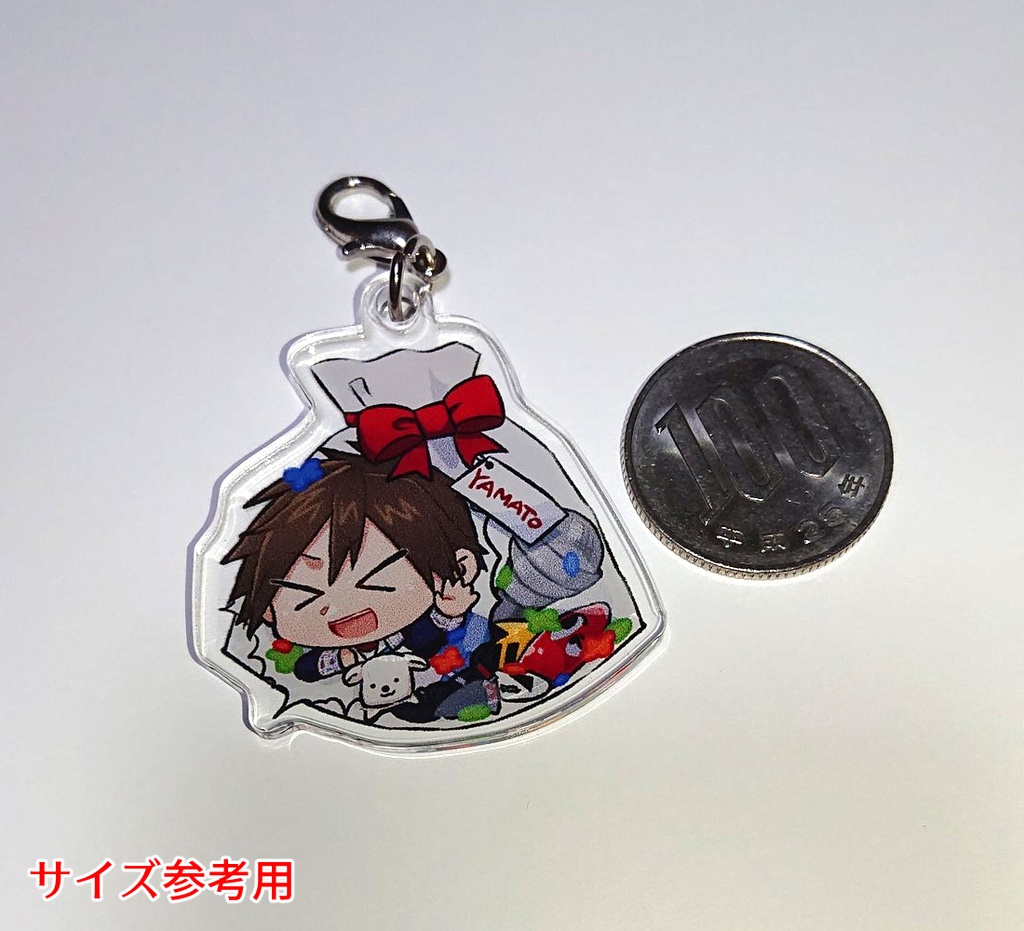 アクリルチャーム(全4種/各500円)