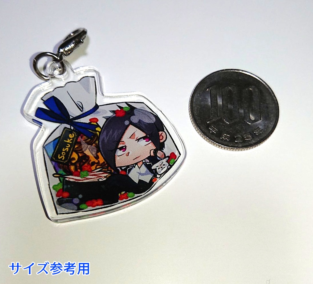 アクリルチャーム(全4種/各500円)