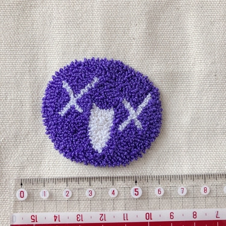 ろふまおロゴ刺繍 剣持刀也 メンバーカラー