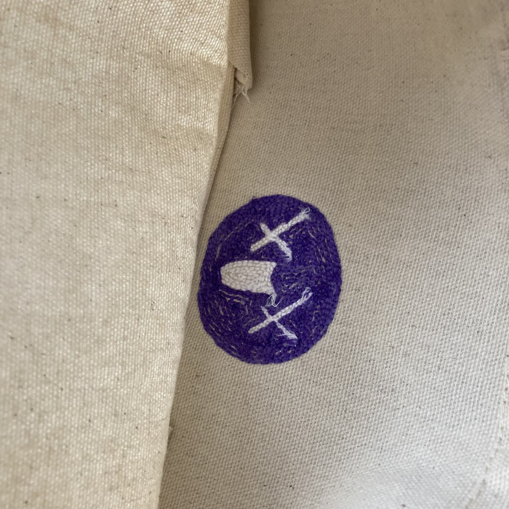 ろふまおロゴ刺繍 剣持刀也 メンバーカラー