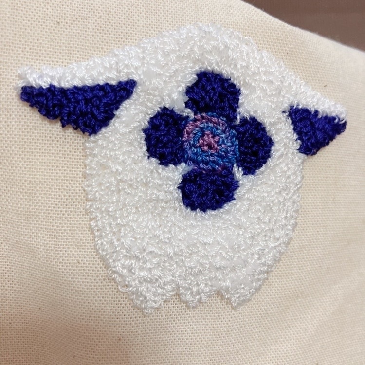 【A4サイズ】星導ショウ オトモ 刺繍トートバッグ