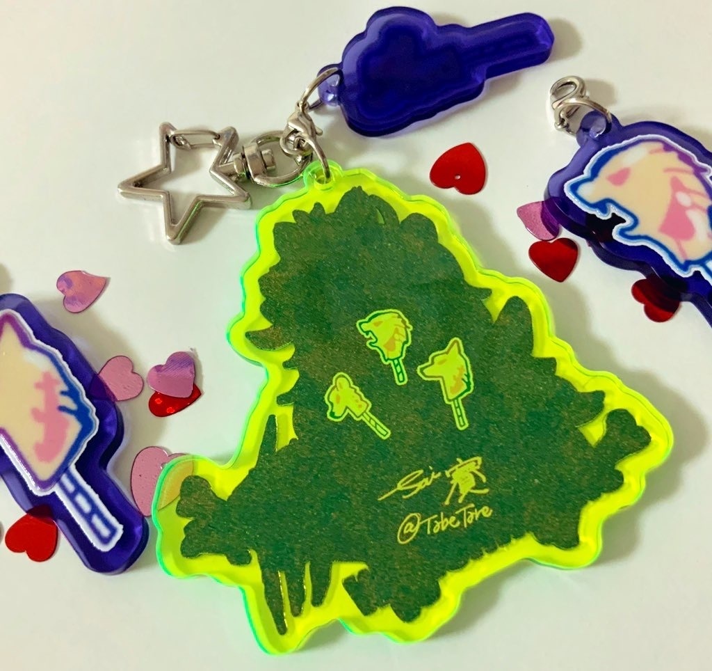 ちいこ命さばくろアクキー