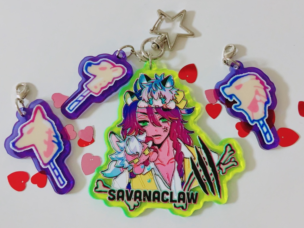 ちいこ命さばくろアクキー