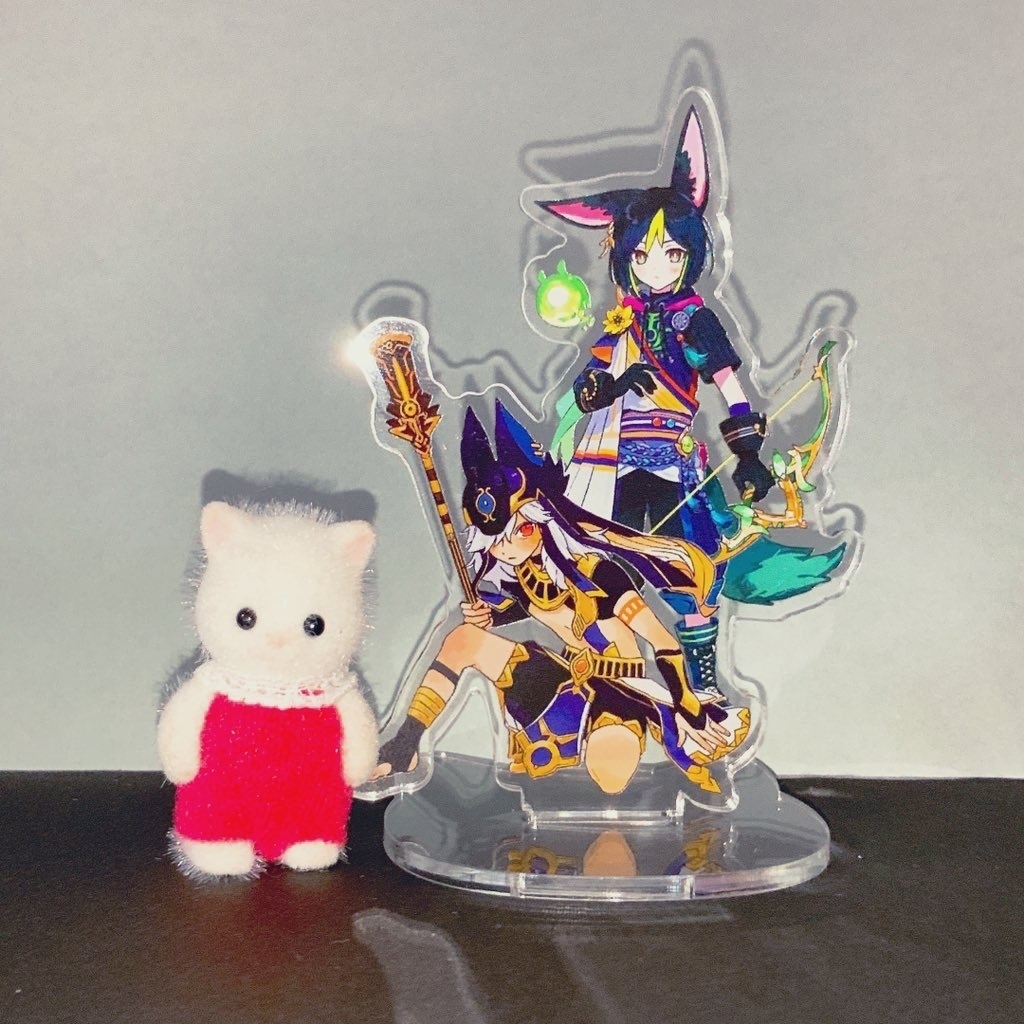 セノとティナリの合作アクスタ