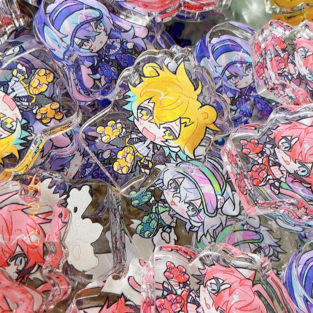 【5月中旬入荷予定】バイト組ミニアクリルブロック