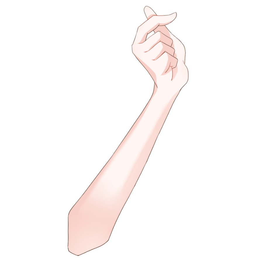 【Vtuber素材】高画質、商用利用権 手の素材④