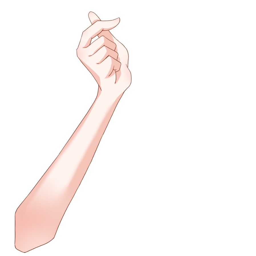 【Vtuber素材】高画質、商用利用権 手の素材④