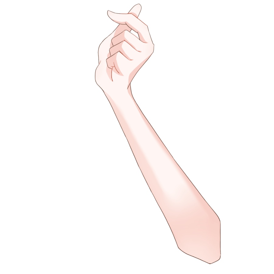 【Vtuber素材】高画質、商用利用権 手の素材④