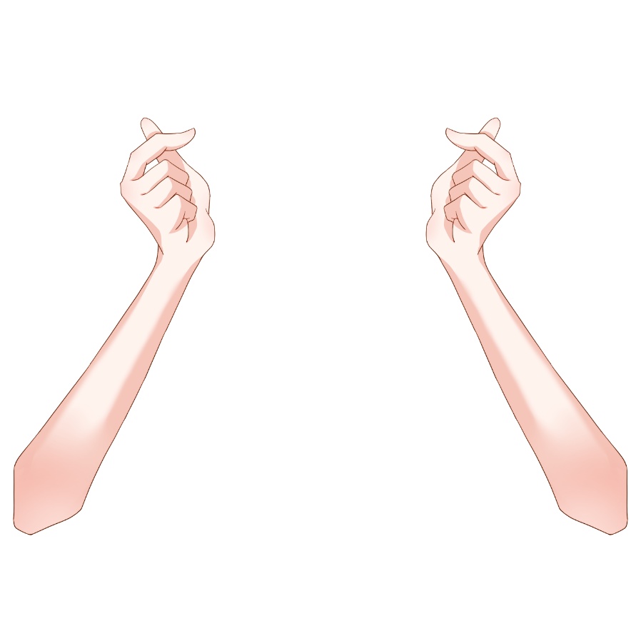 【Vtuber素材】高画質、商用利用権 手の素材④