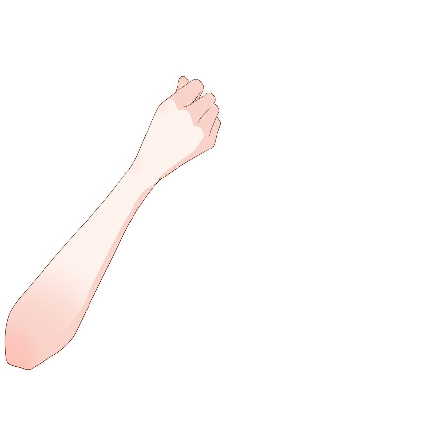 【Vtuber素材】高画質、商用利用権 手の素材⑦