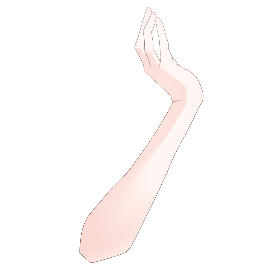 【Vtuber素材】高画質、商用利用権 手の素材⑧