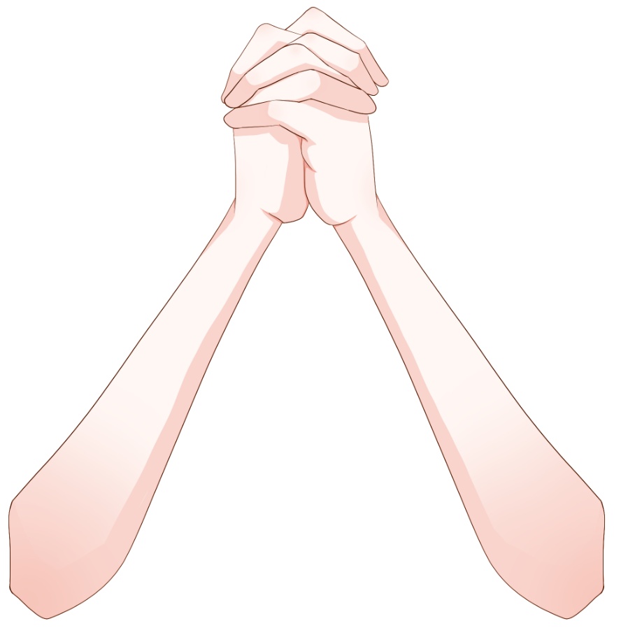 【Vtuber素材】高画質、商用利用権　手の素材⑨