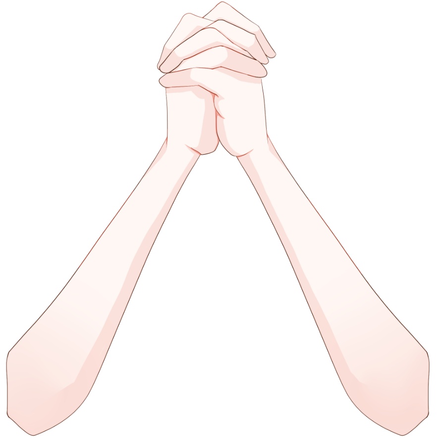 【Vtuber素材】高画質、商用利用権 手の素材⑨