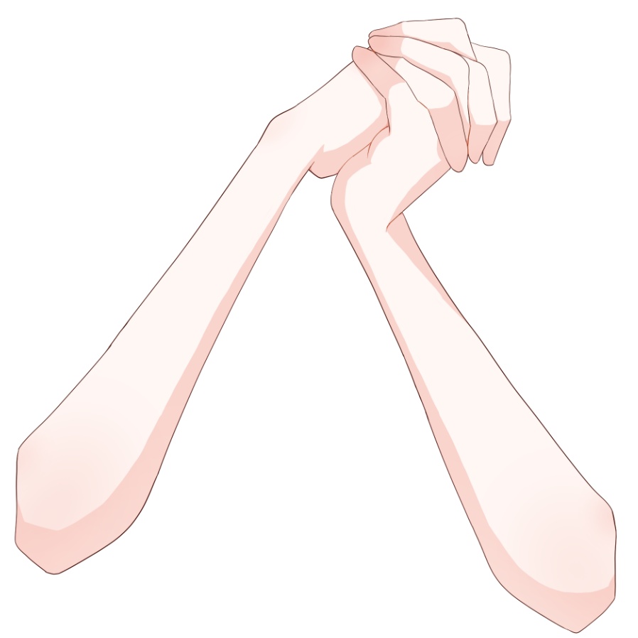 【Vtuber素材】高画質、商用利用権 手の素材⑭