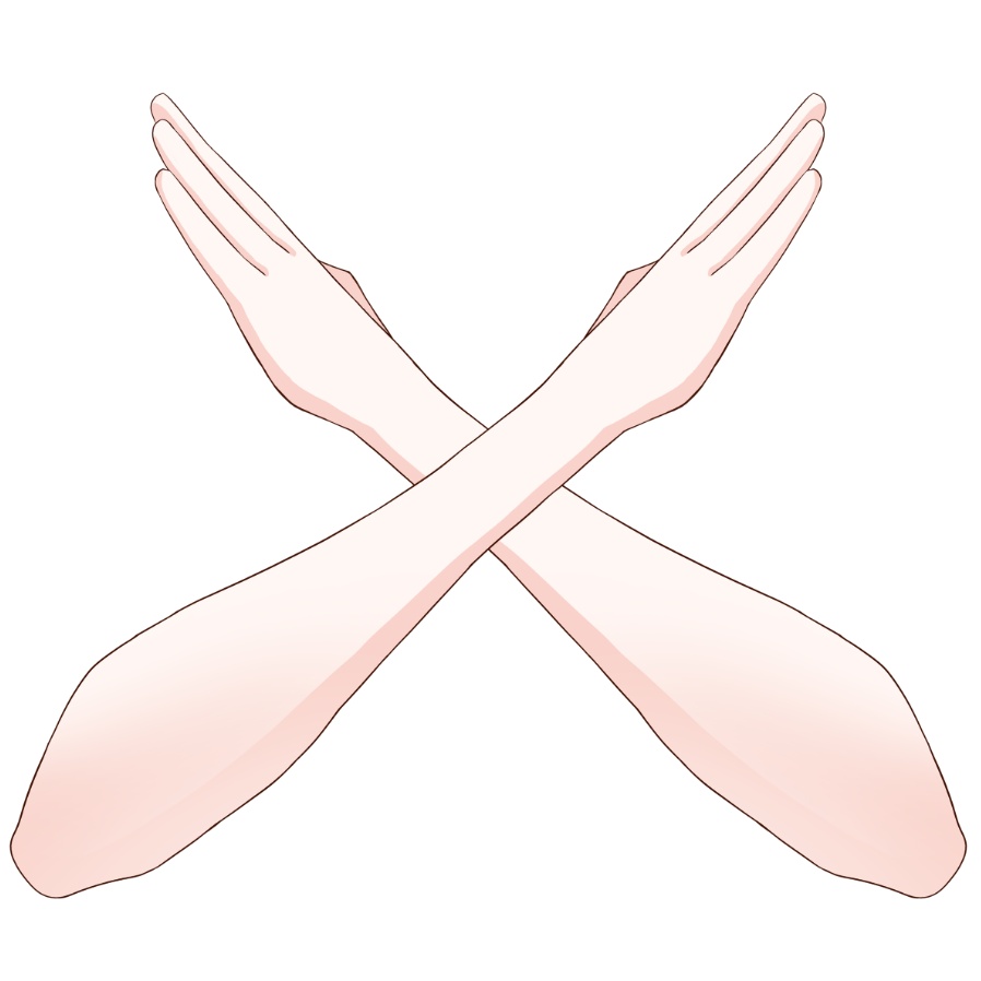 【Vtuber素材】高画質、商用利用権 手の素材⑳