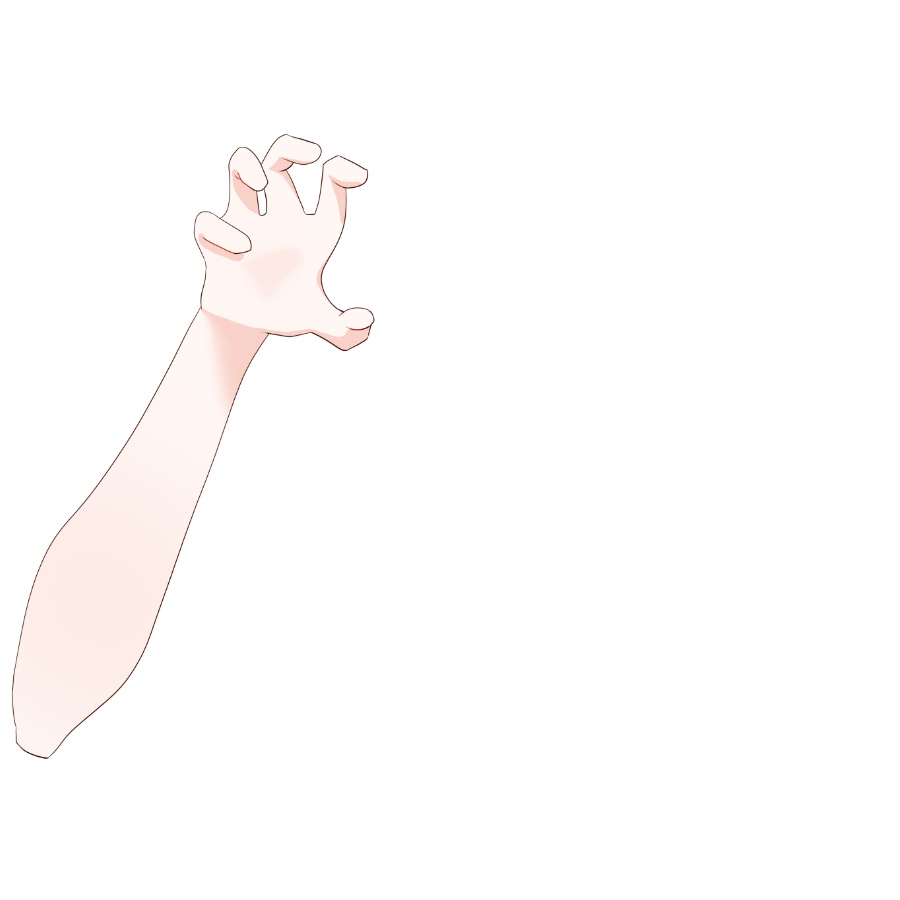 【Vtuber素材】高画質、商用利用権 手の素材㉙