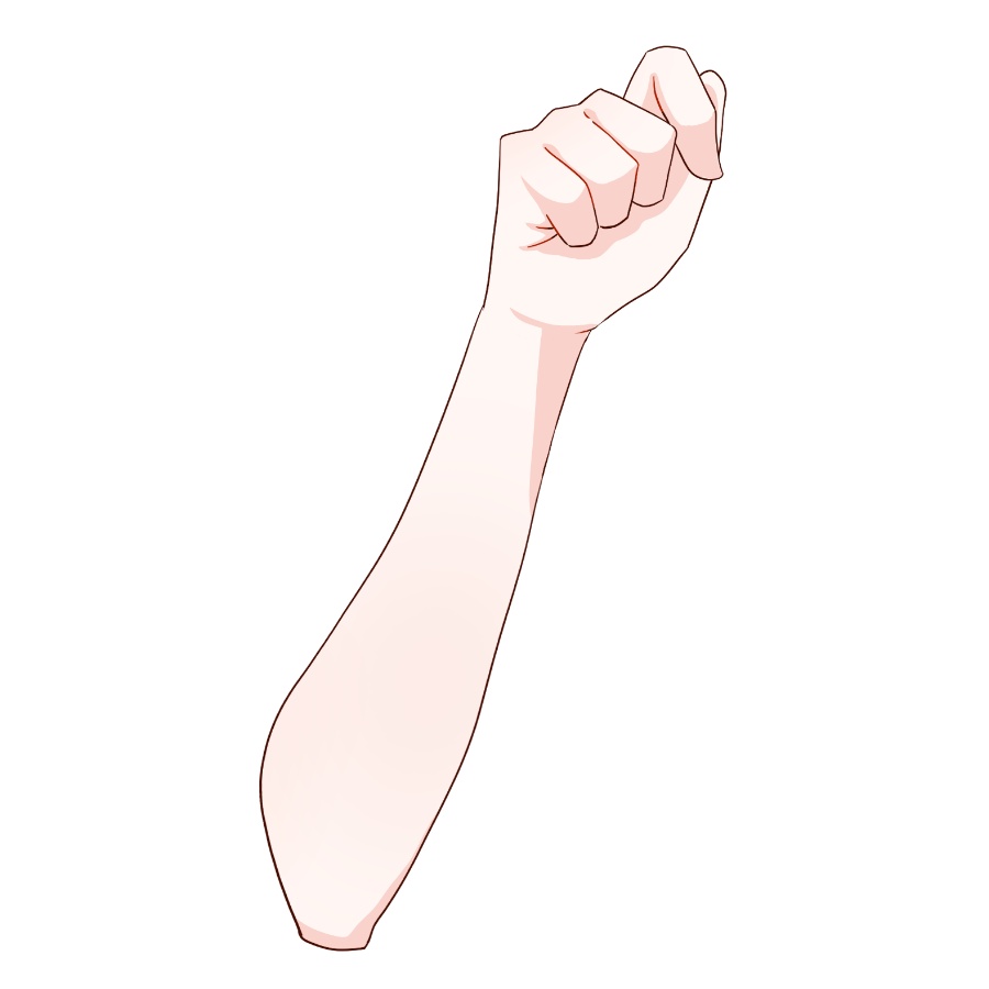 【Vtuber素材】高画質、商用利用権 手の素材㉚