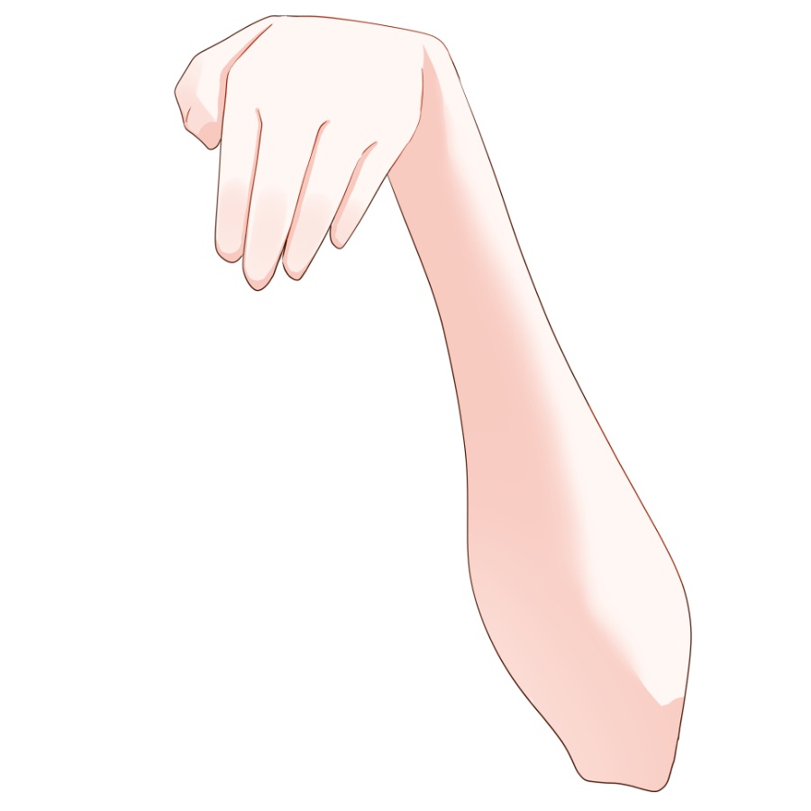 【Vtuber素材】高画質、商用利用権 手の素材42