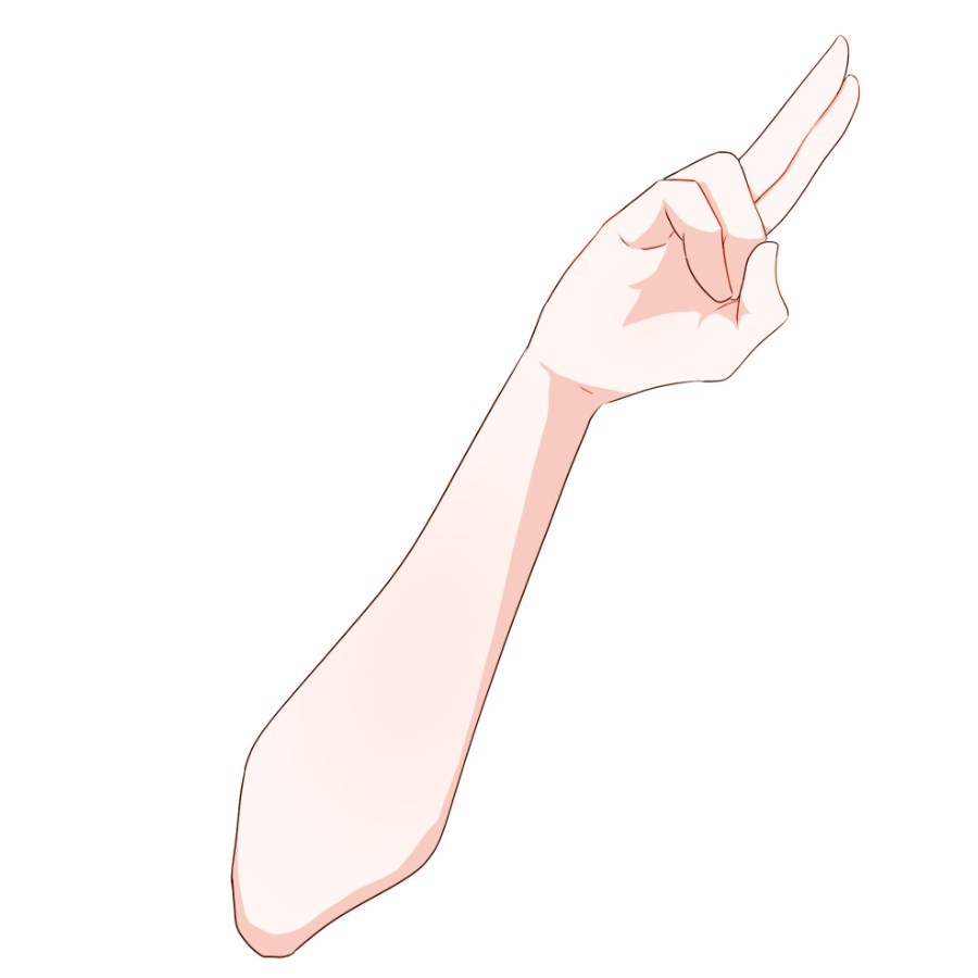 【Vtuber素材】高画質、商用利用権 手の素材48
