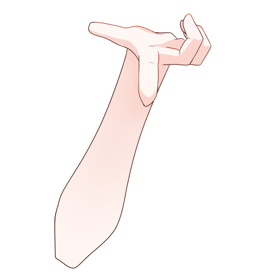 【Vtuber素材】高画質、商用利用権 手の素材53