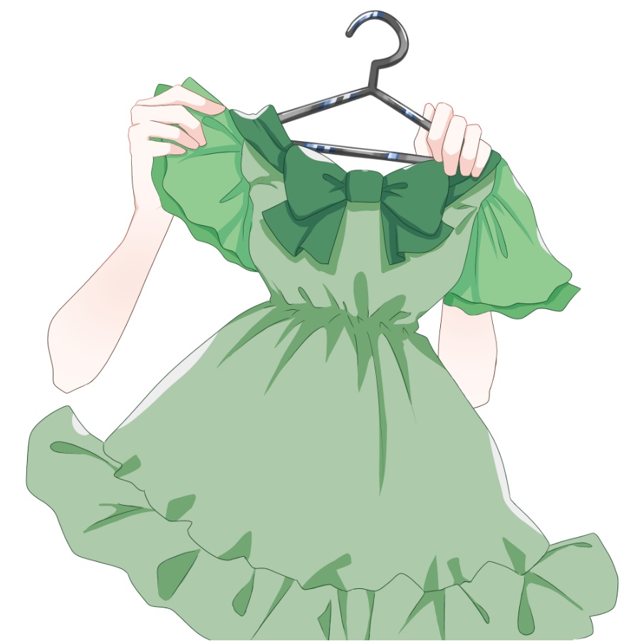 【Vtuber素材】高画質、商用利用権57試着