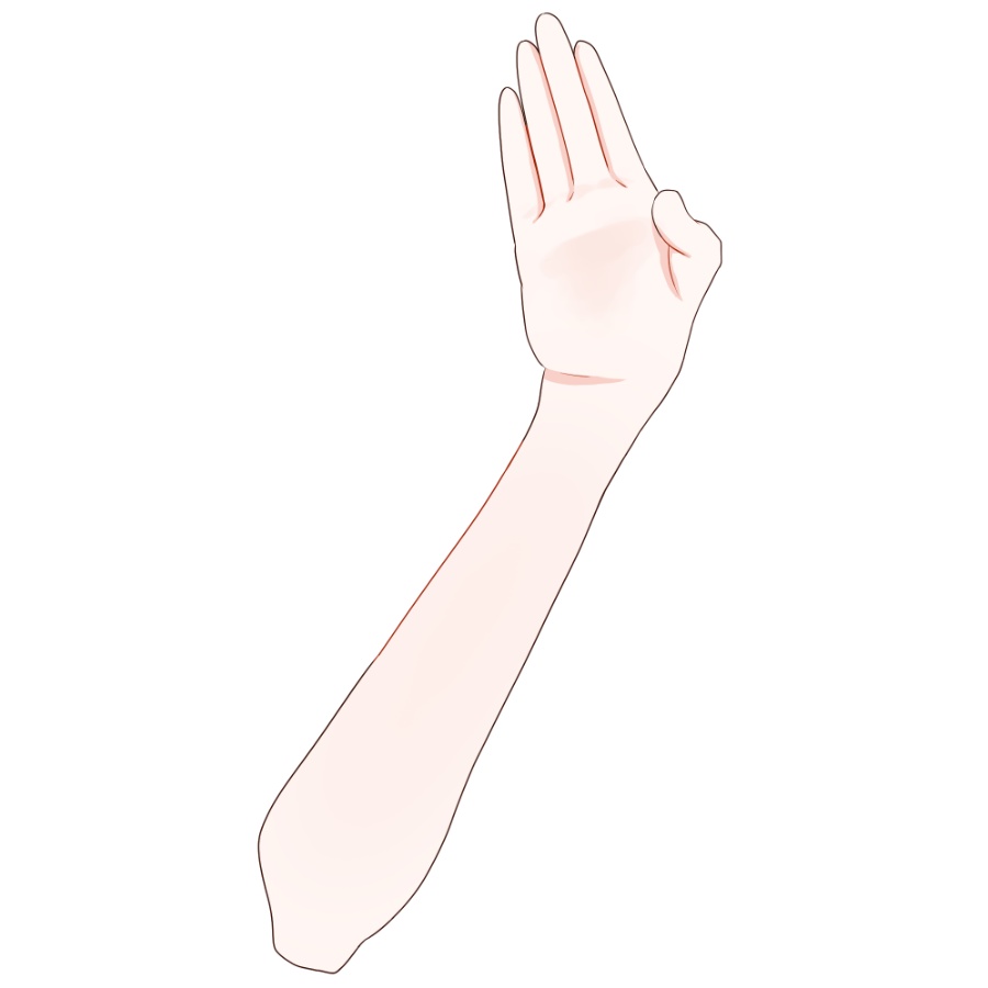 【Vtuber素材】高画質、商用利用権うさ耳ポーズ59