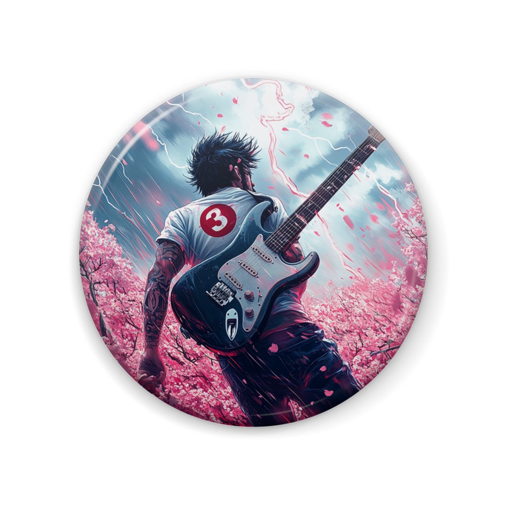 Anime World 3 Can Badge