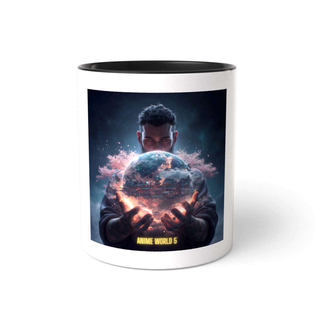 Anime World 5 Two Tone Color Mug