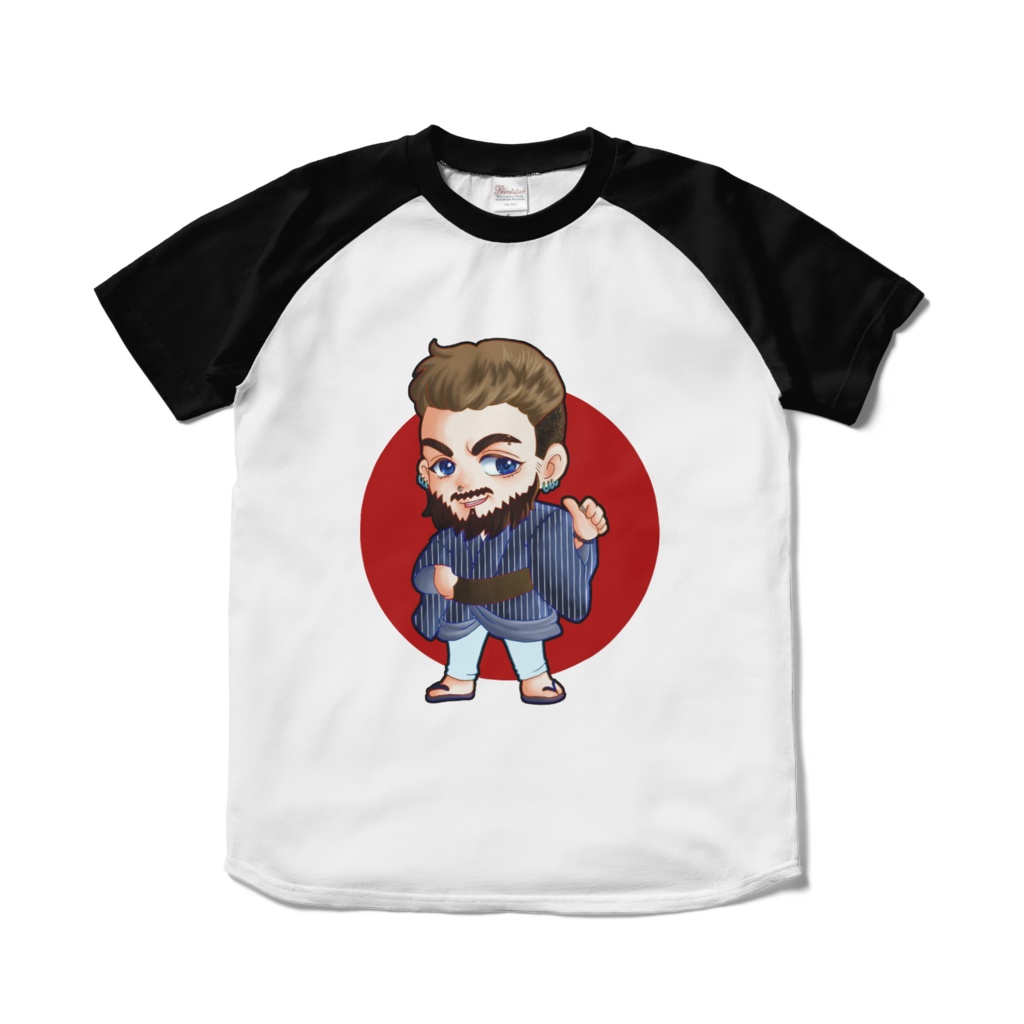 アンジェロ ちびキャラ ラグランTシャツ