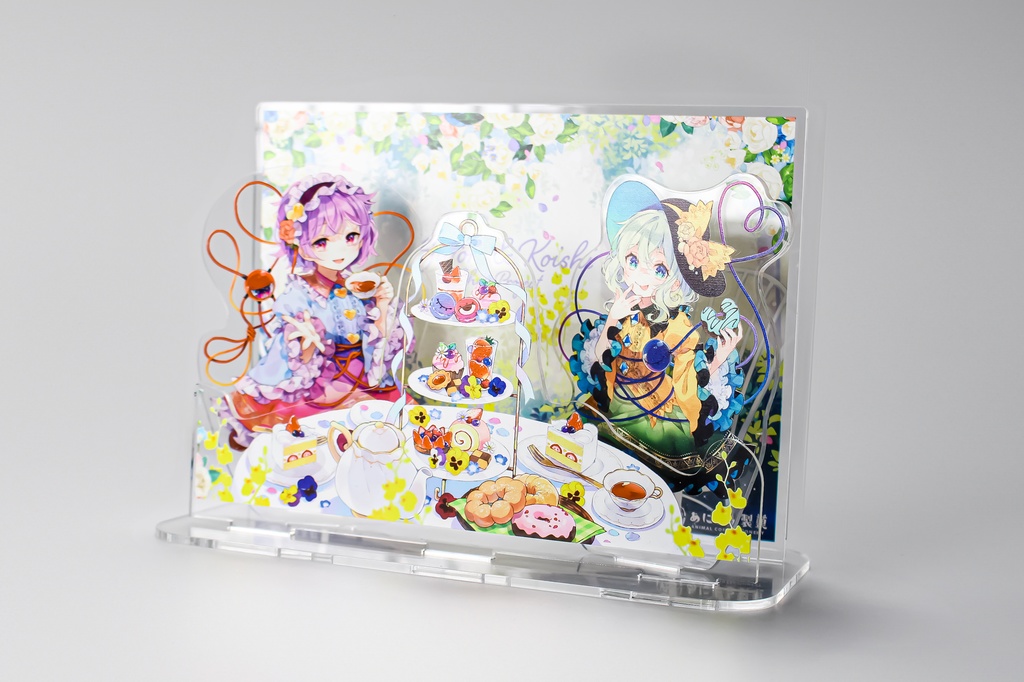 東方・限定アクリルジオラマ 第１弾 (さとこいお茶会 / Illustrator東天紅)