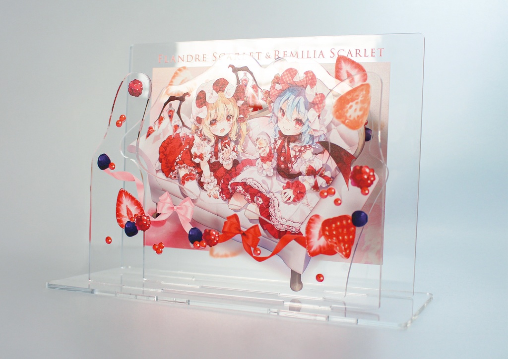 東方・限定アクリルジオラマ 第２弾 (苺レミフラ / Illustrator:東天紅)