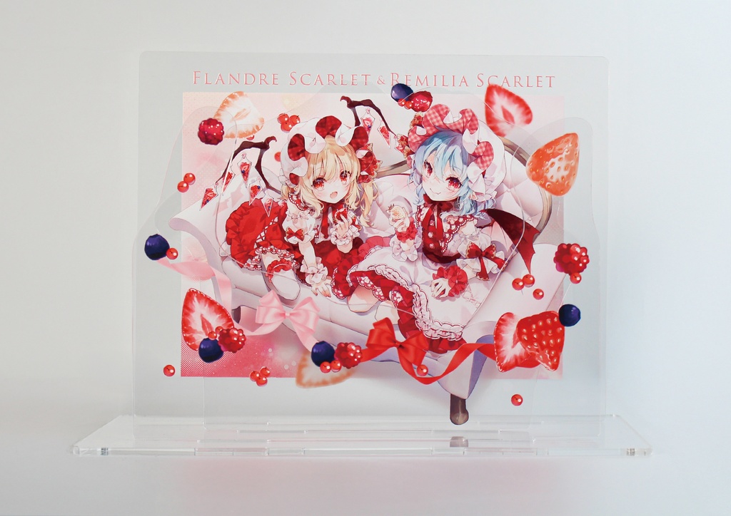 東方・限定アクリルジオラマ 第2弾 (苺レミフラ / Illustrator:東天紅)