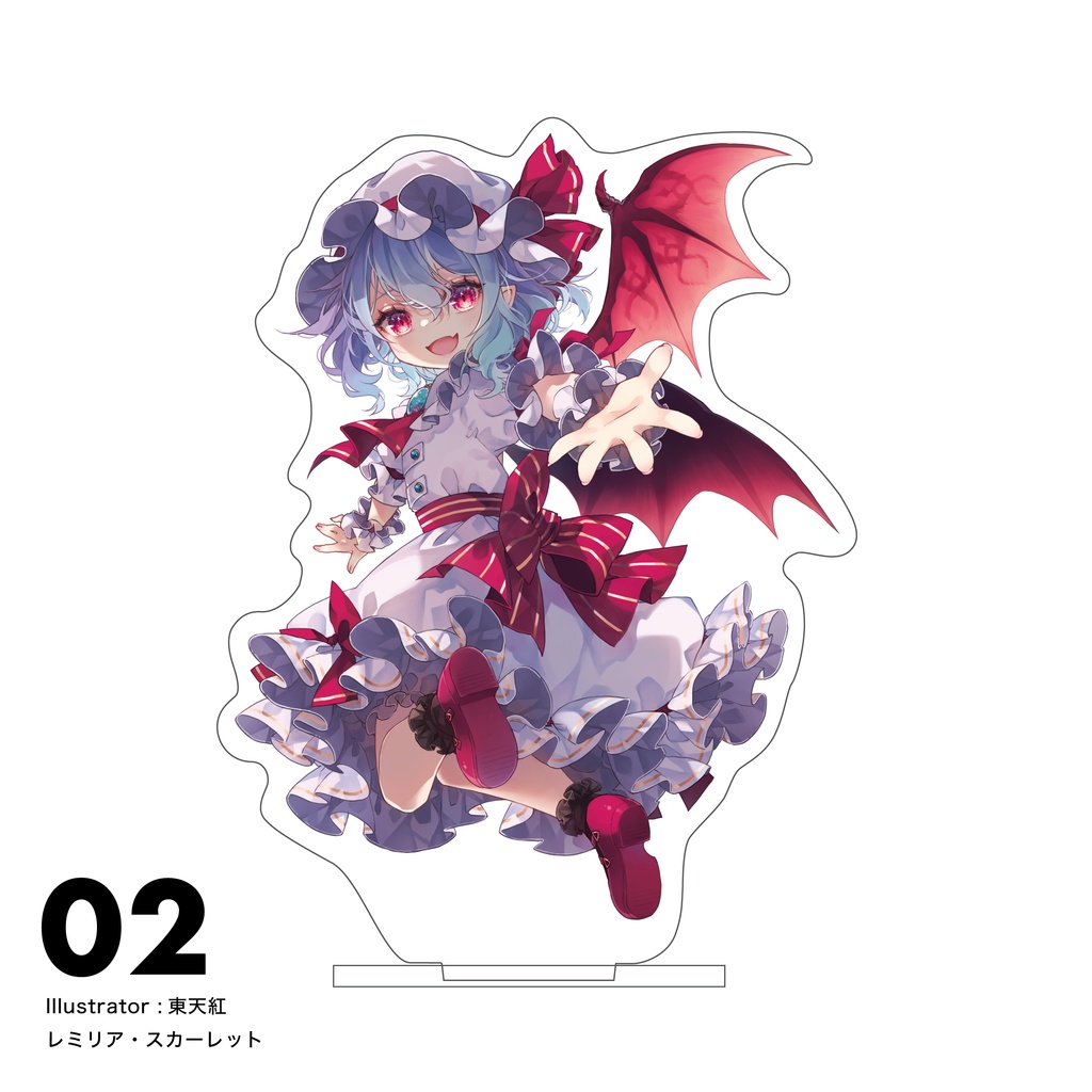東方・アクリルスタンド Vol.01 〜 08