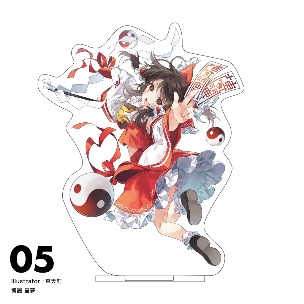 東方・アクリルスタンド Vol.01 〜 08