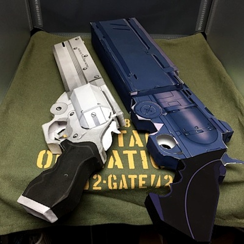 TRIGUN STAMPEDE VASH'S GUN -ペーパークラフト