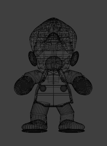 【微妙に違う顔】64のマリオ 3dデータ