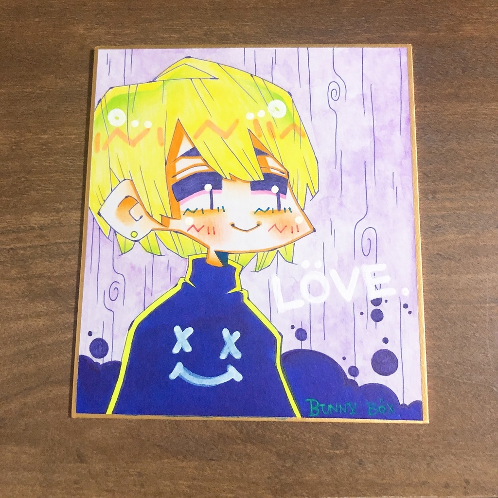 ミニ色紙イラスト