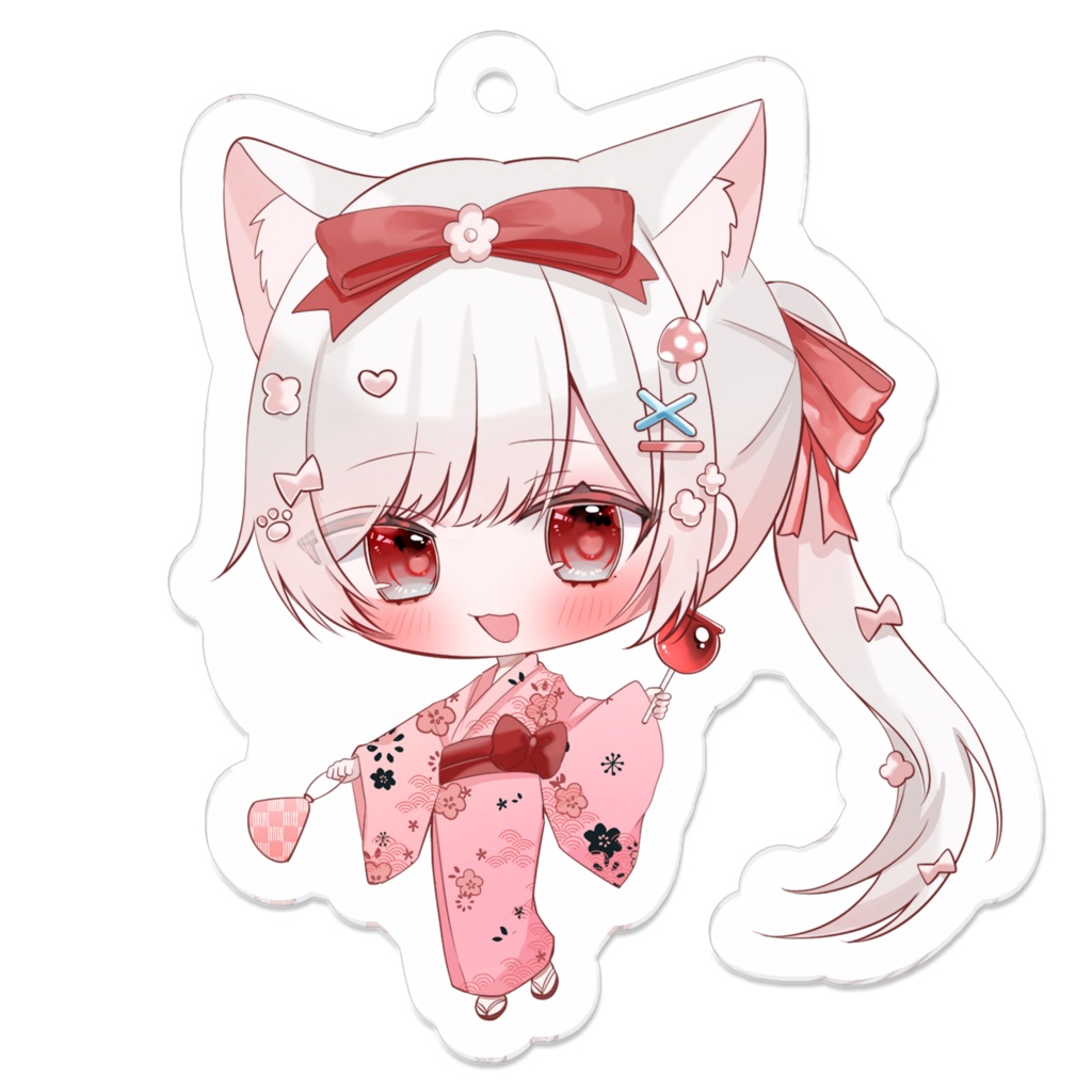 【浴衣Mush】アクリルキーホルダー(🎁DL特典付き)【常設グッズ】
