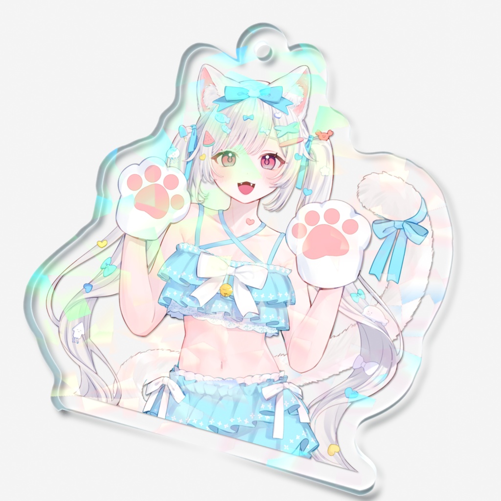 【1周年記念】ホログラムアクリルキーホルダー