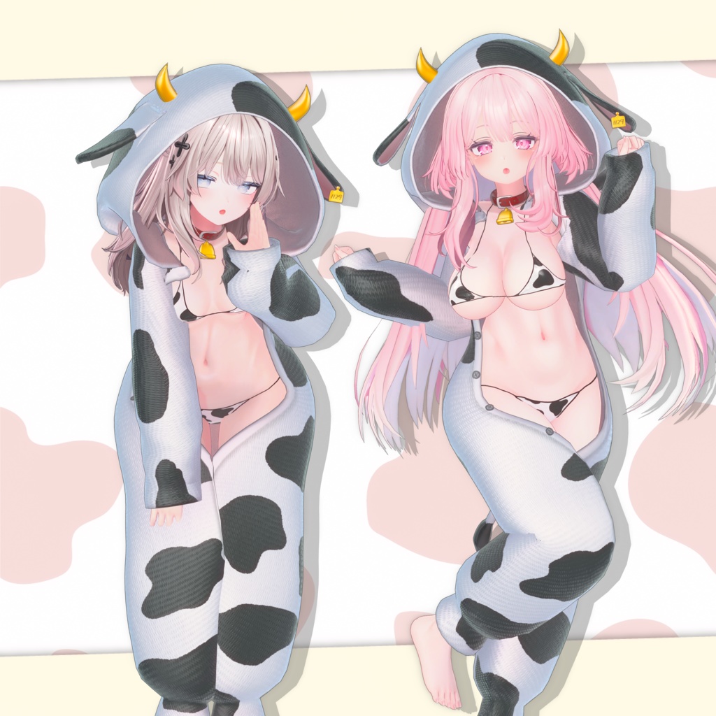 Moo!Moo!うしさんぱじゃま🐮