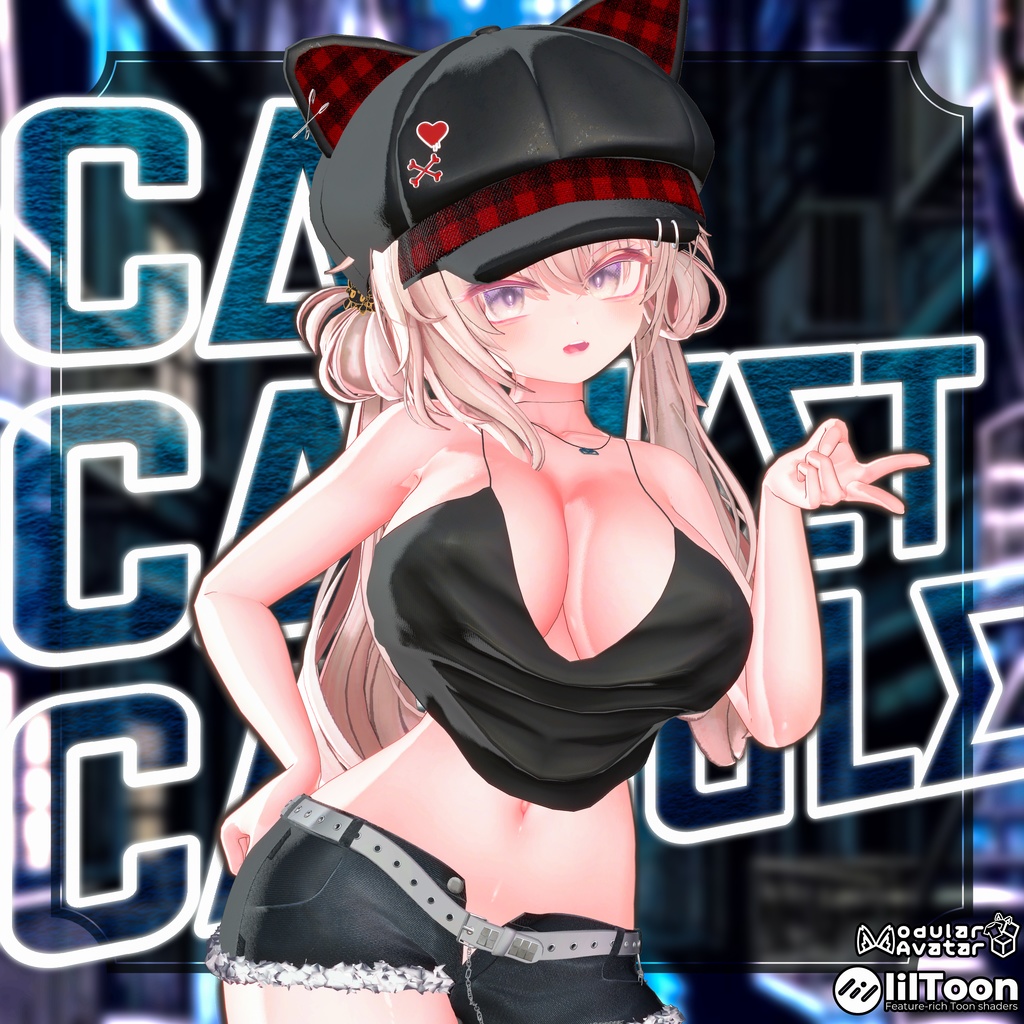 [CCC]Cat Casket Camisole