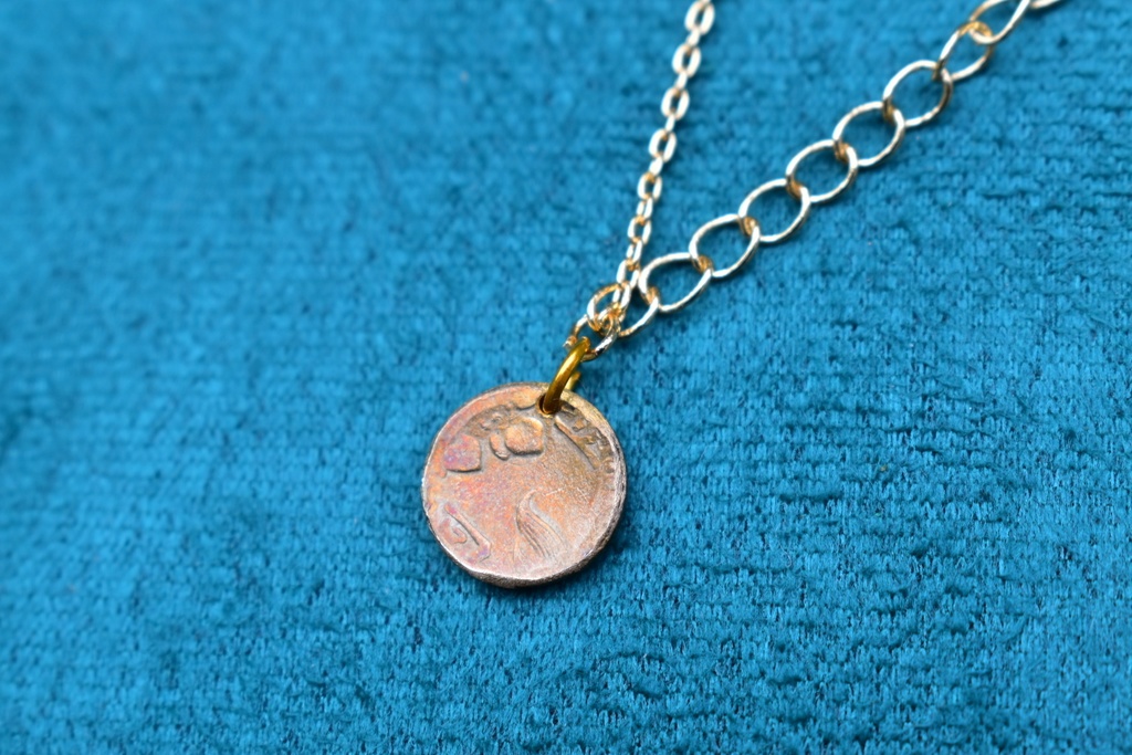 梅コイン ブレスレット