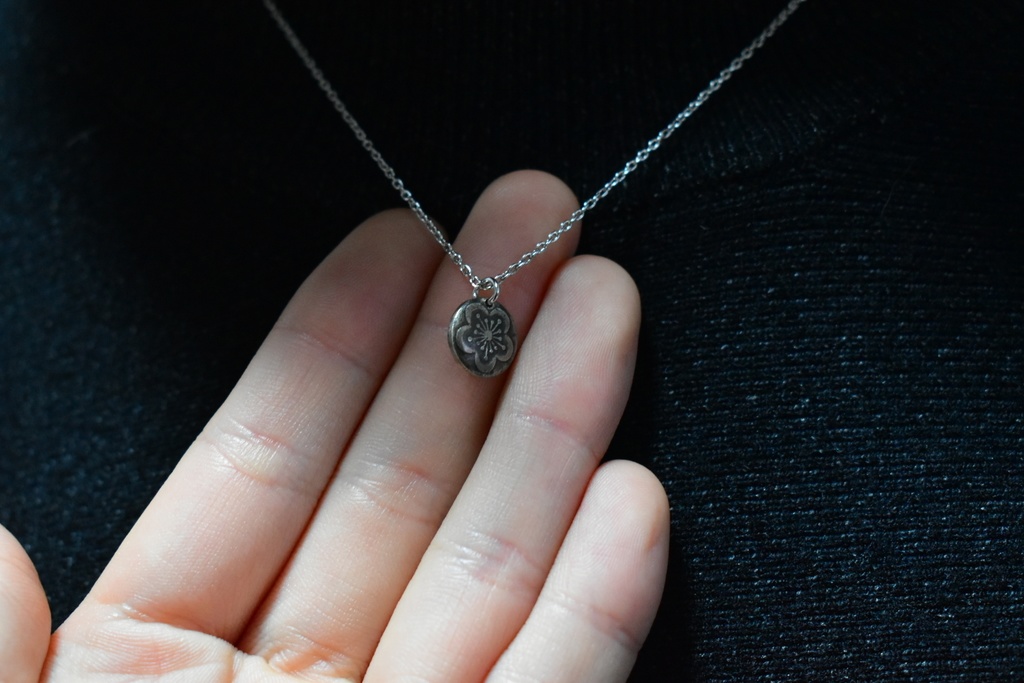 【スパコミ20】梅のコインネックレス