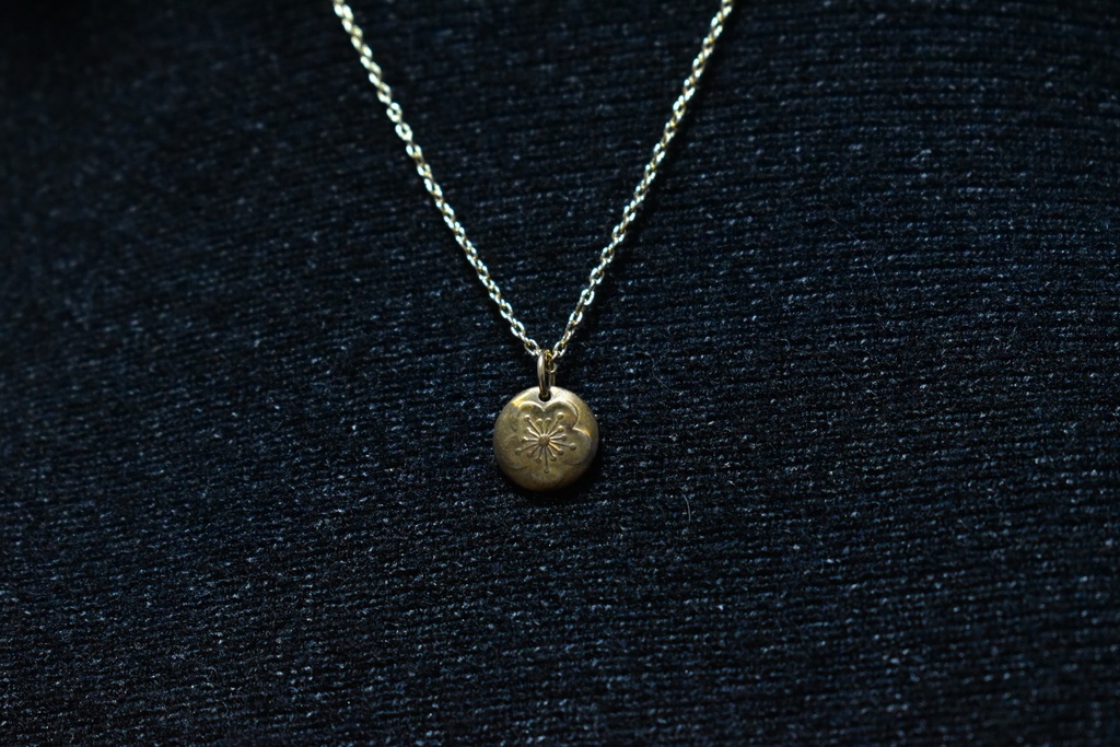 【スパコミ20】梅のコインネックレス