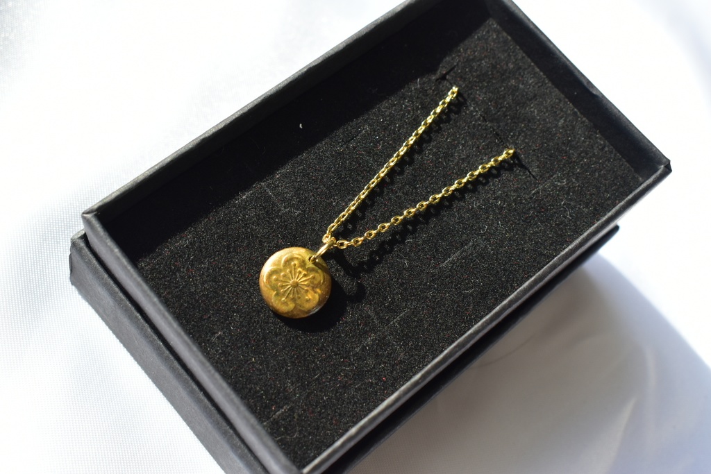 【スパコミ20】梅のコインネックレス