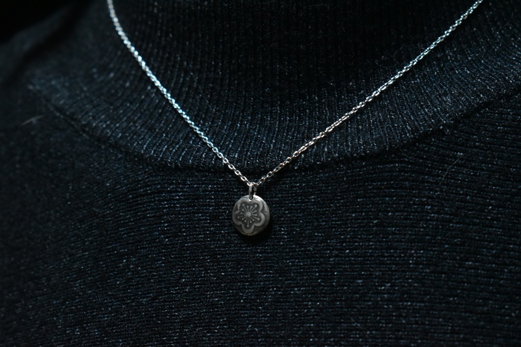 【スパコミ20】梅のコインネックレス