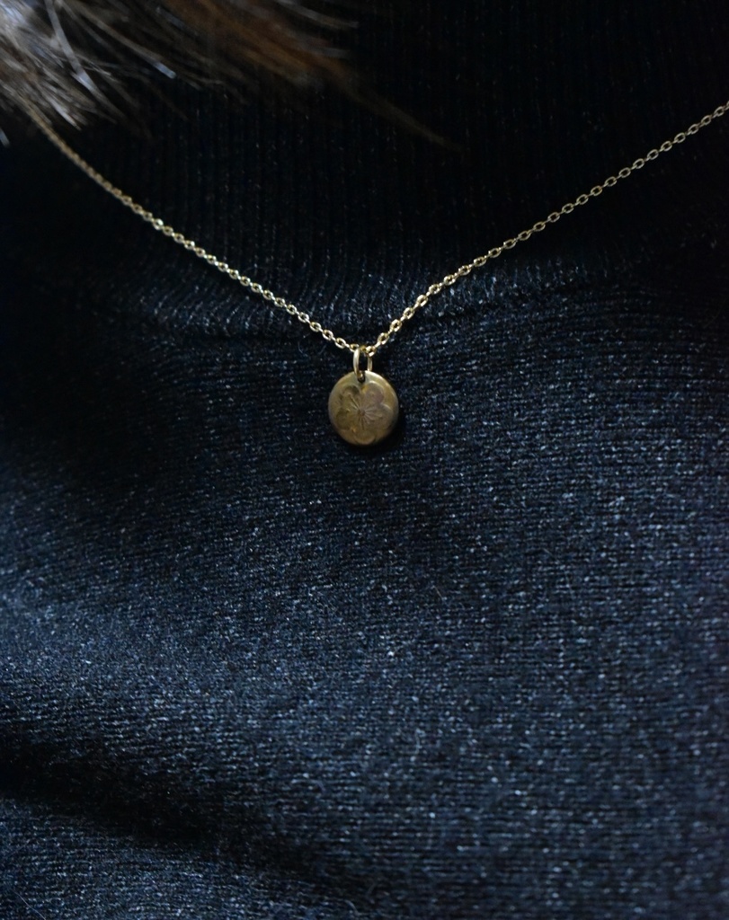 【スパコミ20】梅のコインネックレス