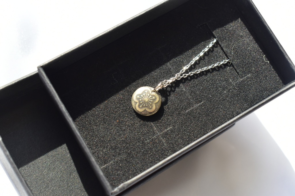 【スパコミ20】梅のコインネックレス