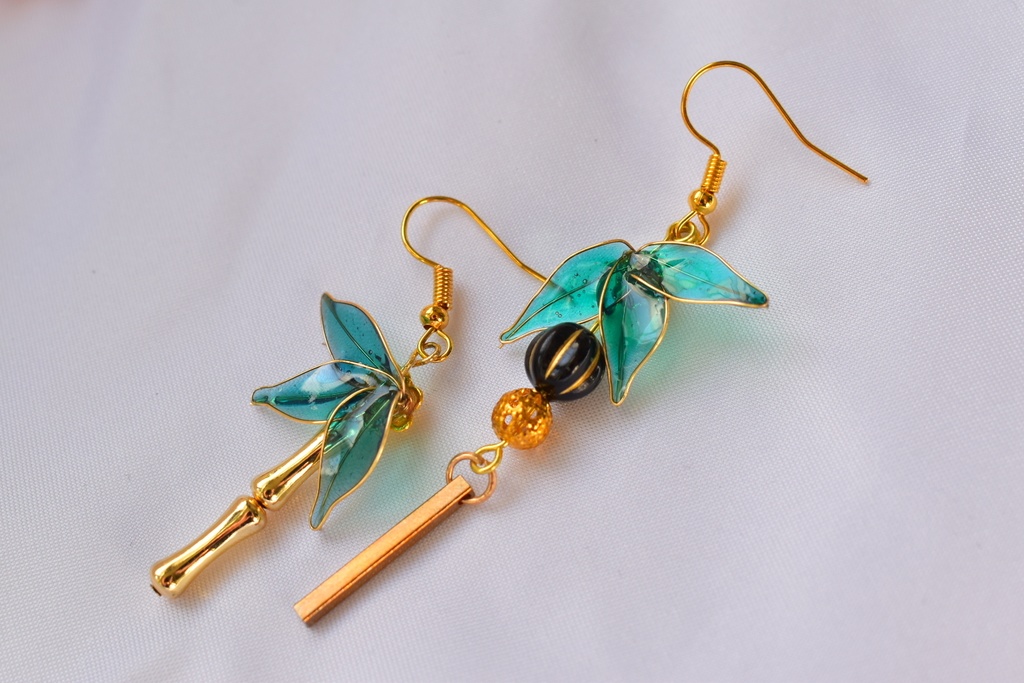 【スパコミ】 竹のピアス